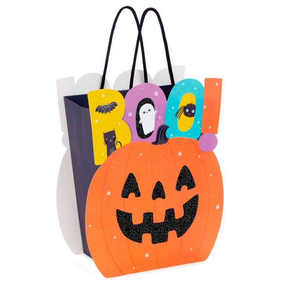 Halloween Candy Bucket Portable Pumpkin Decor Treat Bag With Handle (orange  And Black) at Rs 150/piece | Halloween Decorations in Delhi | ID:  22408614233